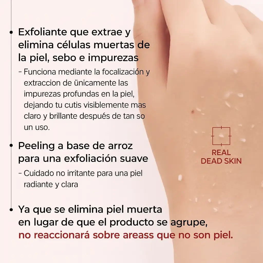 Dr. Melaxin™Ampolla Rice & Black Combo 2x1 🚨 | Doble exfoliación coreana + piel radiante