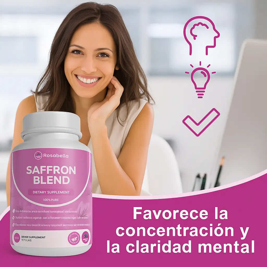 Saffron Blend® | Calma tu mente, enciende tu enfoque