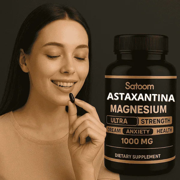 Astaxantina Natural: Recupera tu vista, piel radiante y energía