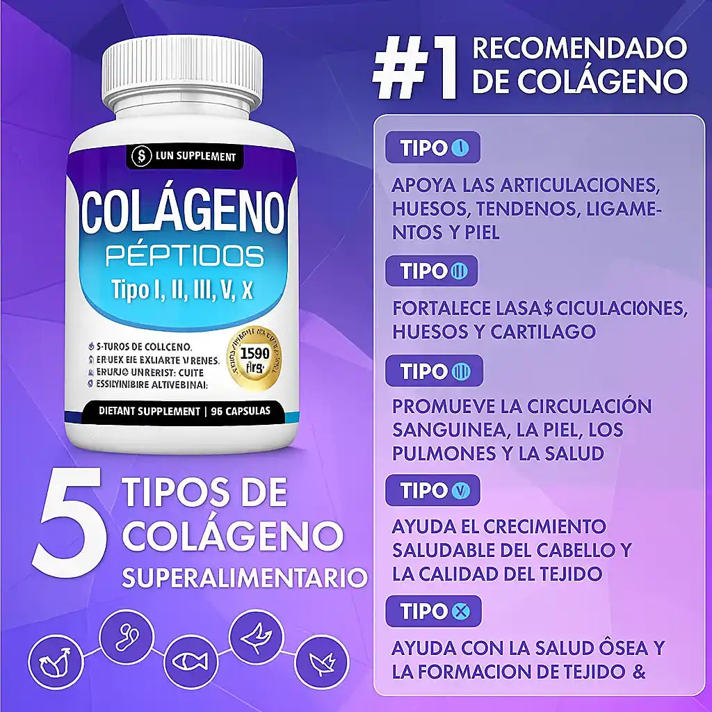 ¡Doble beneficio al precio de uno! – 2x1 en Péptidos de Colágeno ✨