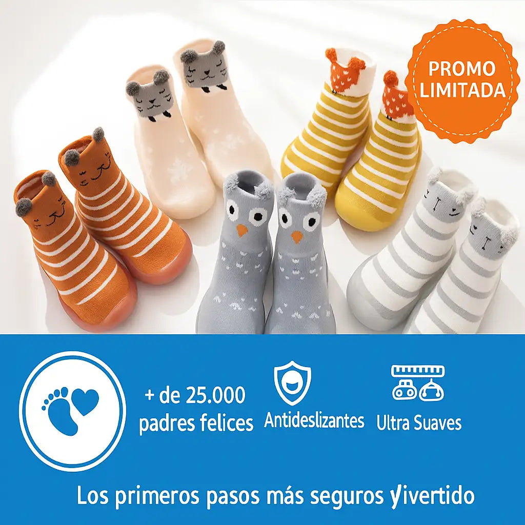 MiniSteps® | ¡Comodidad y ternura en cada paso! X3 unidades