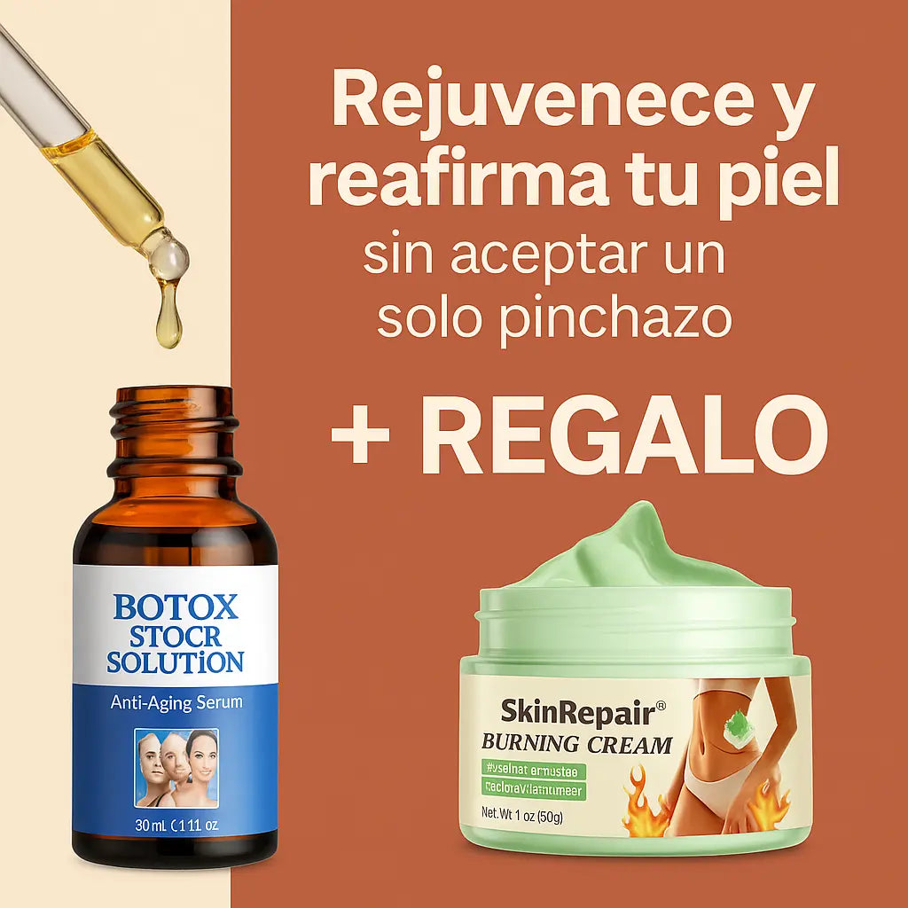 Suero Botox® | Recibe GRATIS crema SkinRepair 🎁