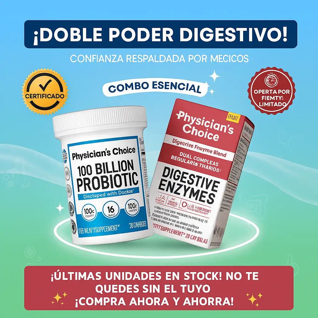 🌿 Combo Digest Balance Pro® | Restaura tu digestión y olvídate de la hinchazón