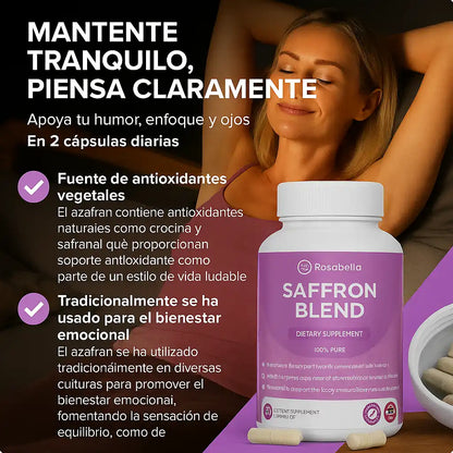 Saffron Blend® | Calma tu mente, enciende tu enfoque