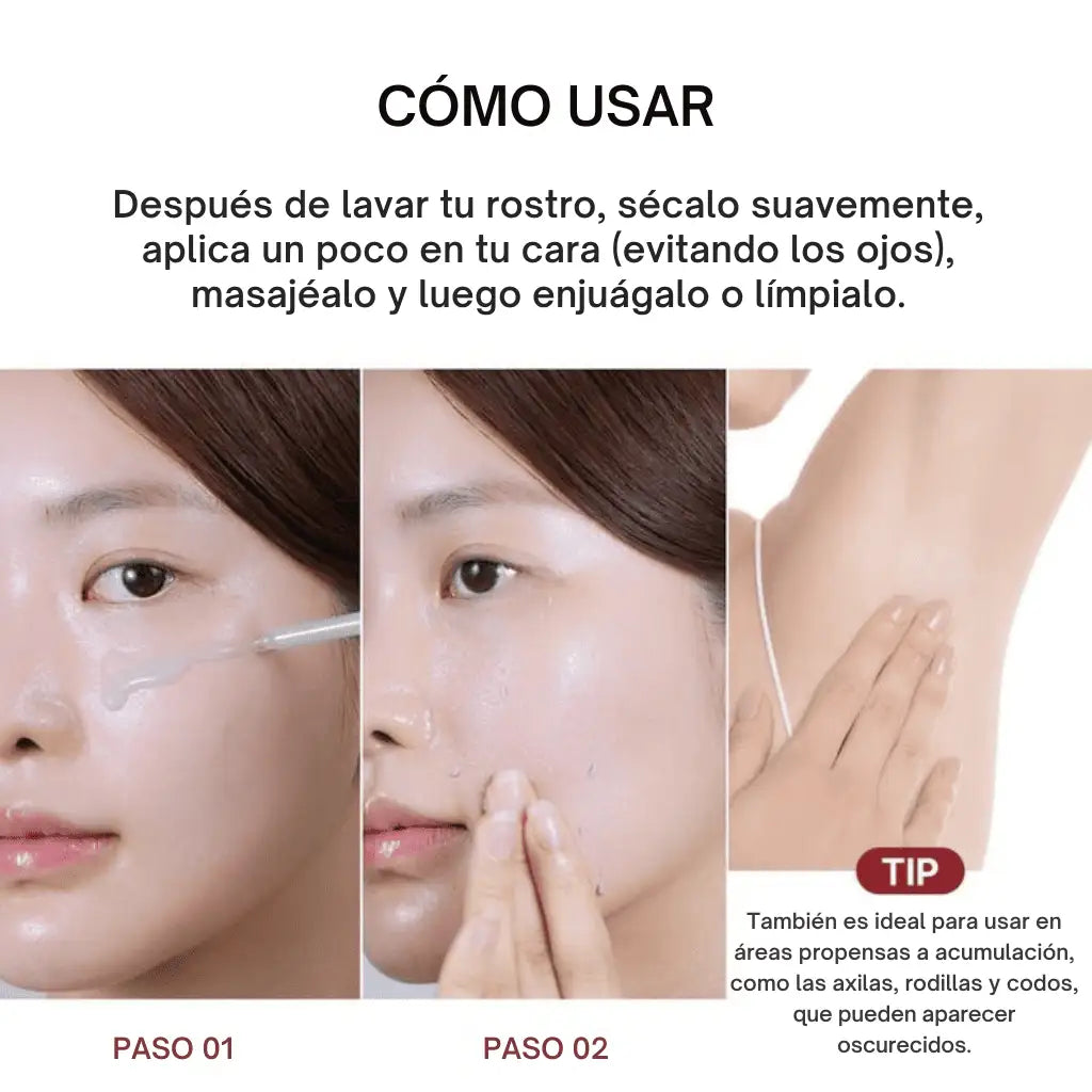 Dr. Melaxin™Ampolla Rice & Black Combo 2x1 🚨 | Doble exfoliación coreana + piel radiante