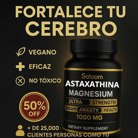 Astaxantina Natural: Recupera tu vista, piel radiante y energía