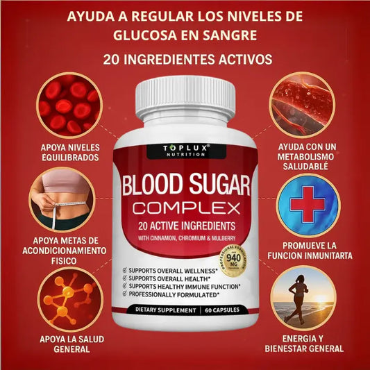 BLOOD SUGAR COMPLEX® | Controla picos de azucar en sangre