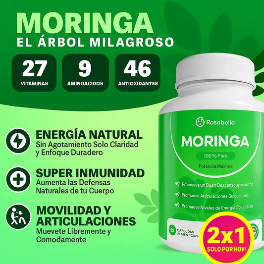 Moringa® | 1 Lleva 2, paga 1 SOLO POR HOY!