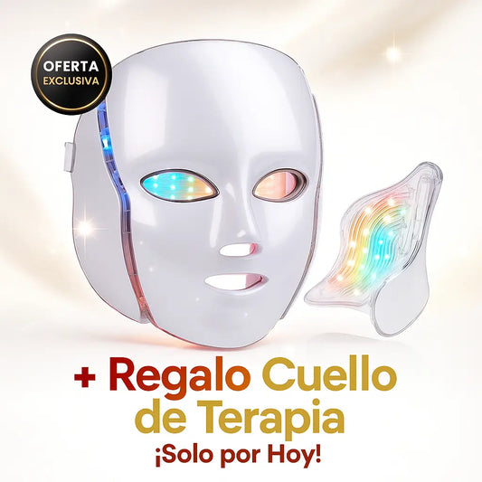 Máscara LED + led de cuello totalmente GRATIS 🎁