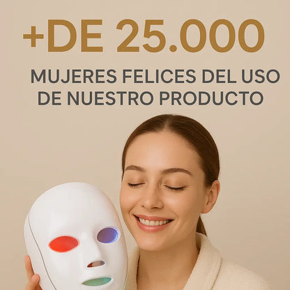 Máscara LED + led de cuello totalmente GRATIS 🎁