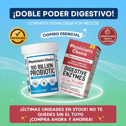 🌿 Combo Digest Balance Pro® | Restaura tu digestión y olvídate de la hinchazón
