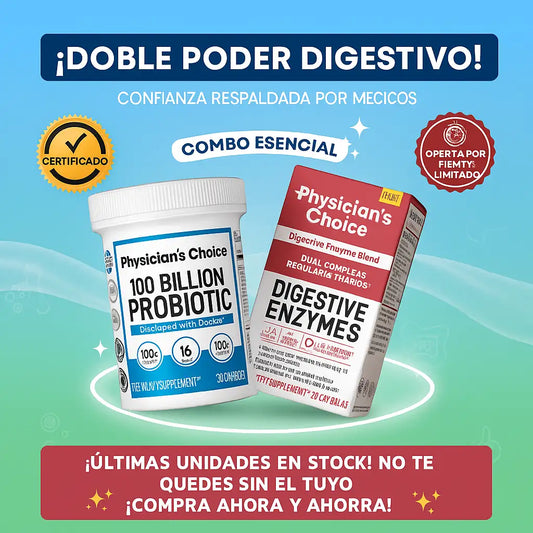 🌿 Combo Digest Balance Pro® | Restaura tu digestión y olvídate de la hinchazón