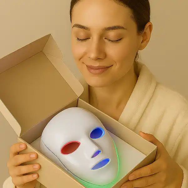 Máscara LED + led de cuello totalmente GRATIS 🎁