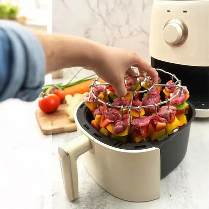 Parrilla Redonda para Pinchos en Airfryer