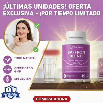 Saffron Blend® | Calma tu mente, enciende tu enfoque