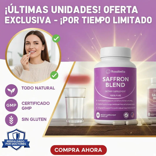 Saffron Blend® | Calma tu mente, enciende tu enfoque