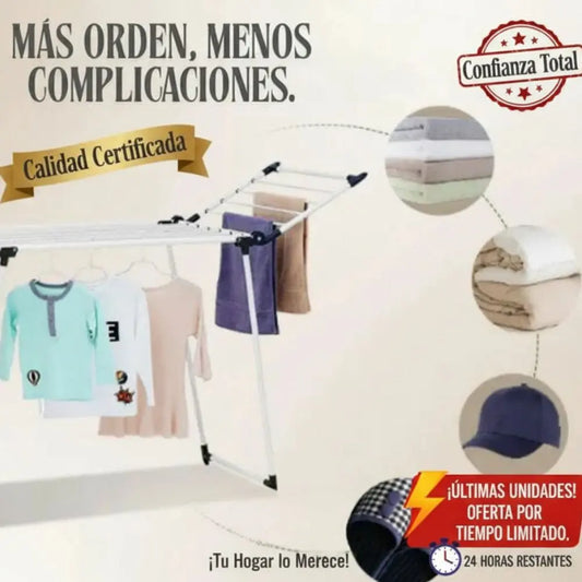 SpaceDry® | El tendedero que ahorra espacio y multiplica comodidad
