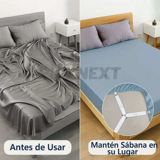 SleepGrip™ | Sujetadores De Sabanas tu cama queda perfecta en segundos!
