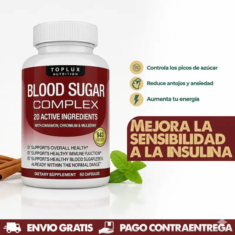 BLOOD SUGAR COMPLEX® | Controla picos de azucar en sangre