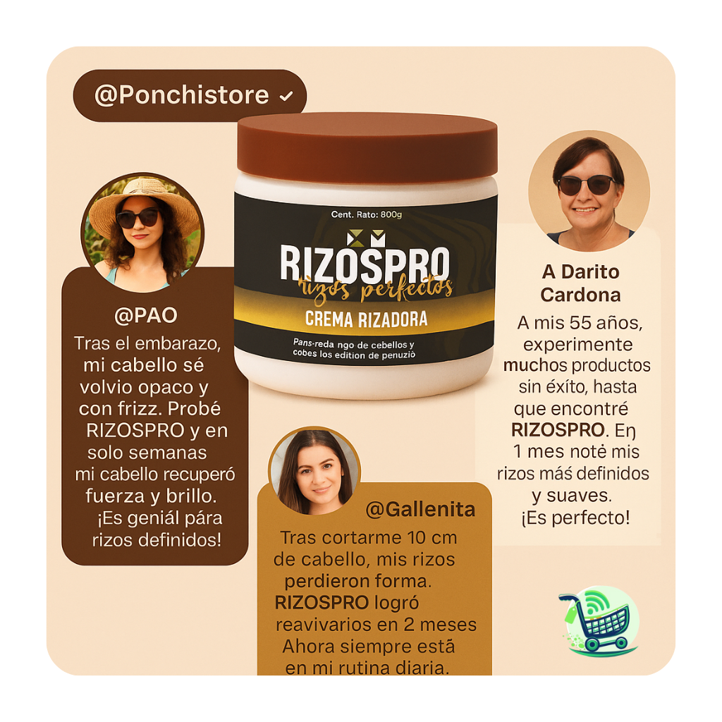 RizosPro® | El secreto profesional para un cabello de salón en casa 💎