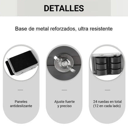 EffortEase™ | soporte de rodillos para electrodomésticos